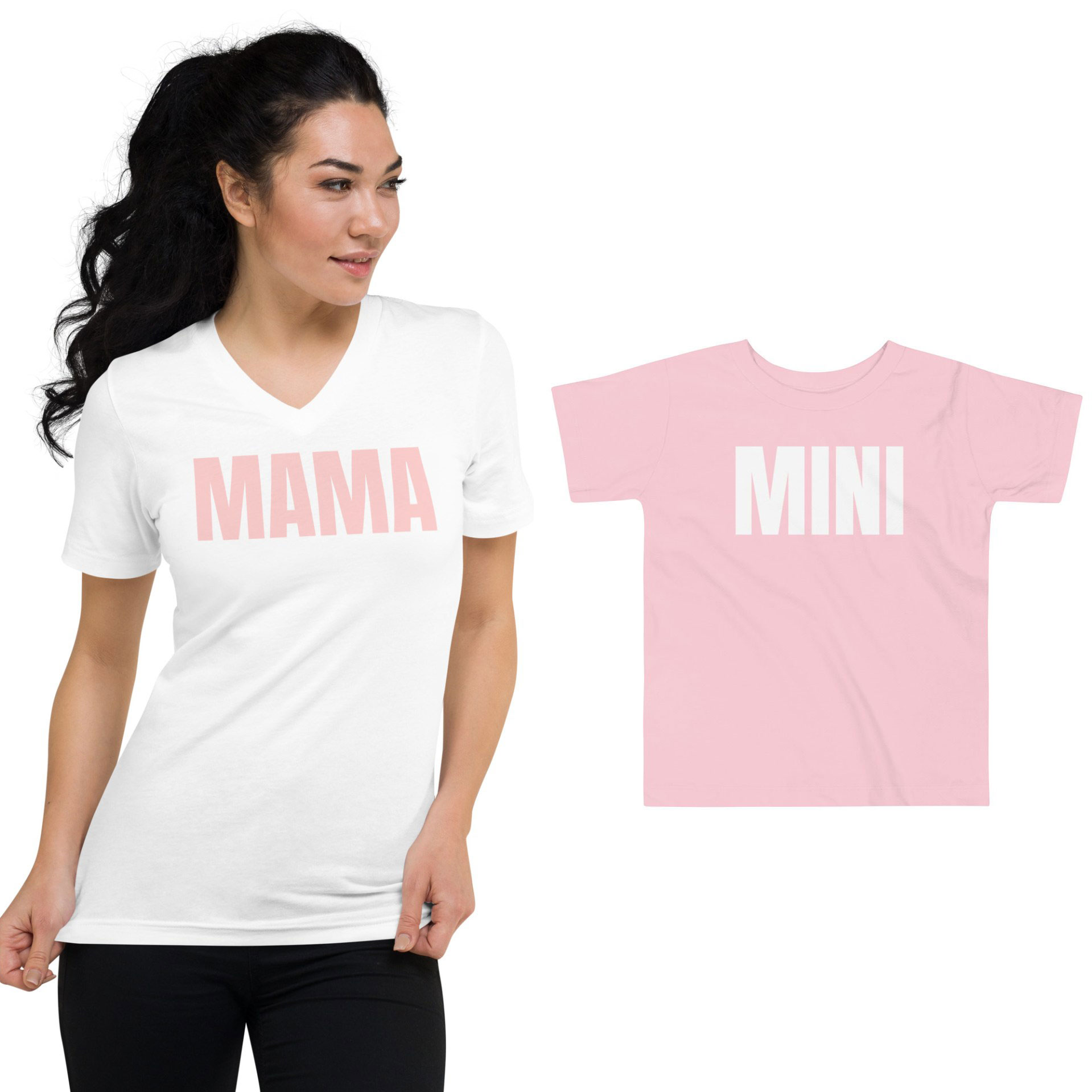 „MAMA & MINI“ – Set mit 2 Shirts