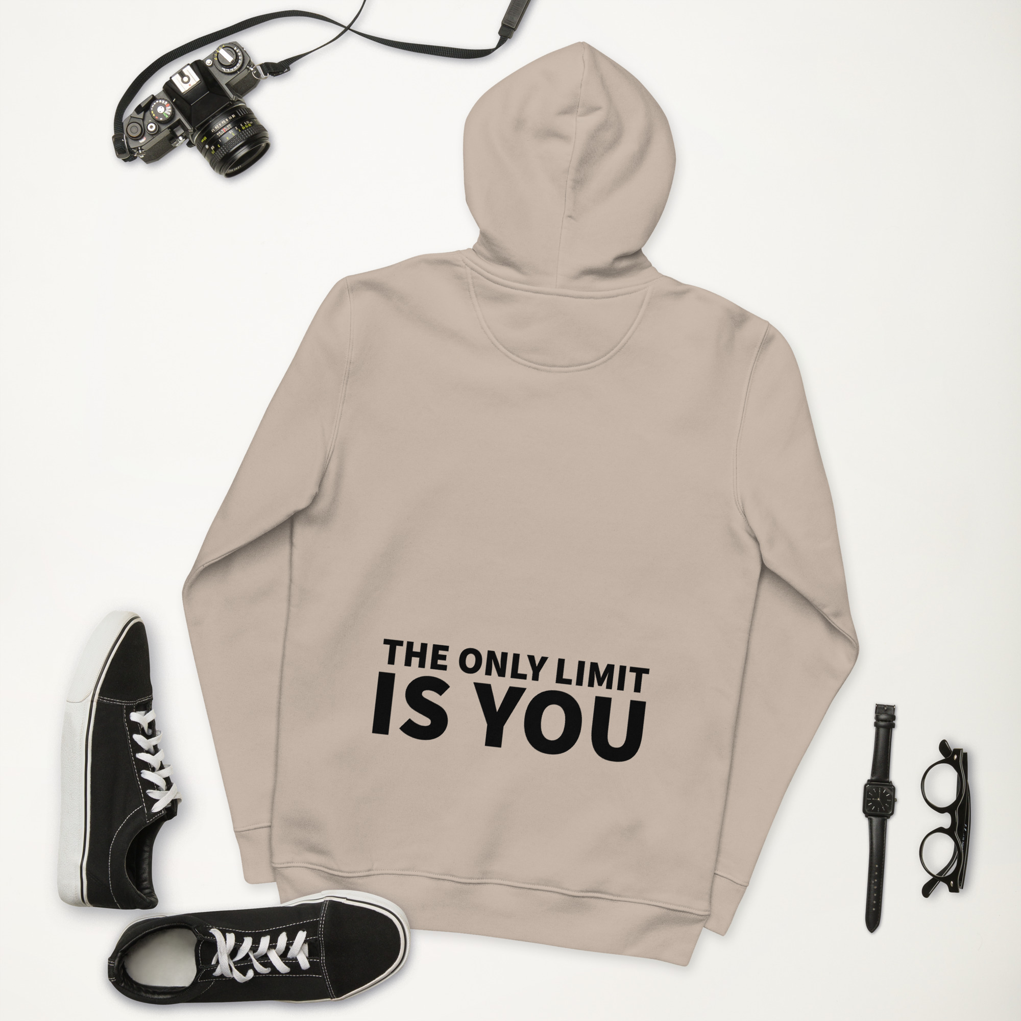 „The only limit is you“ – Unisex Eco Hoodie