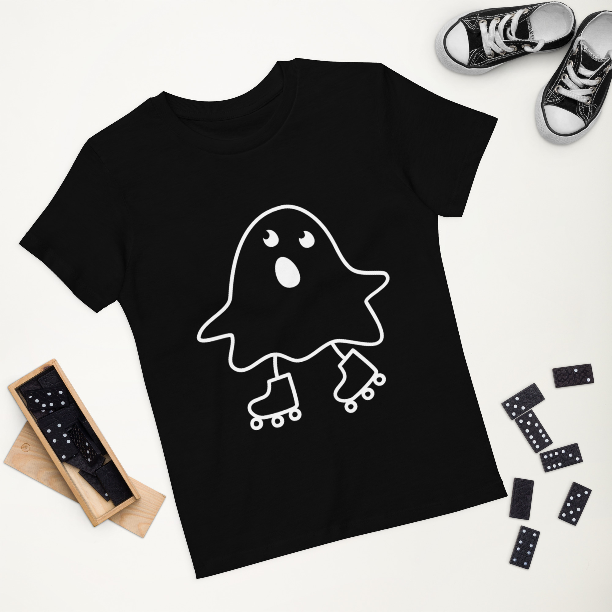 „Halloween“ – Bio-Baumwoll-T-Shirt für Kinder