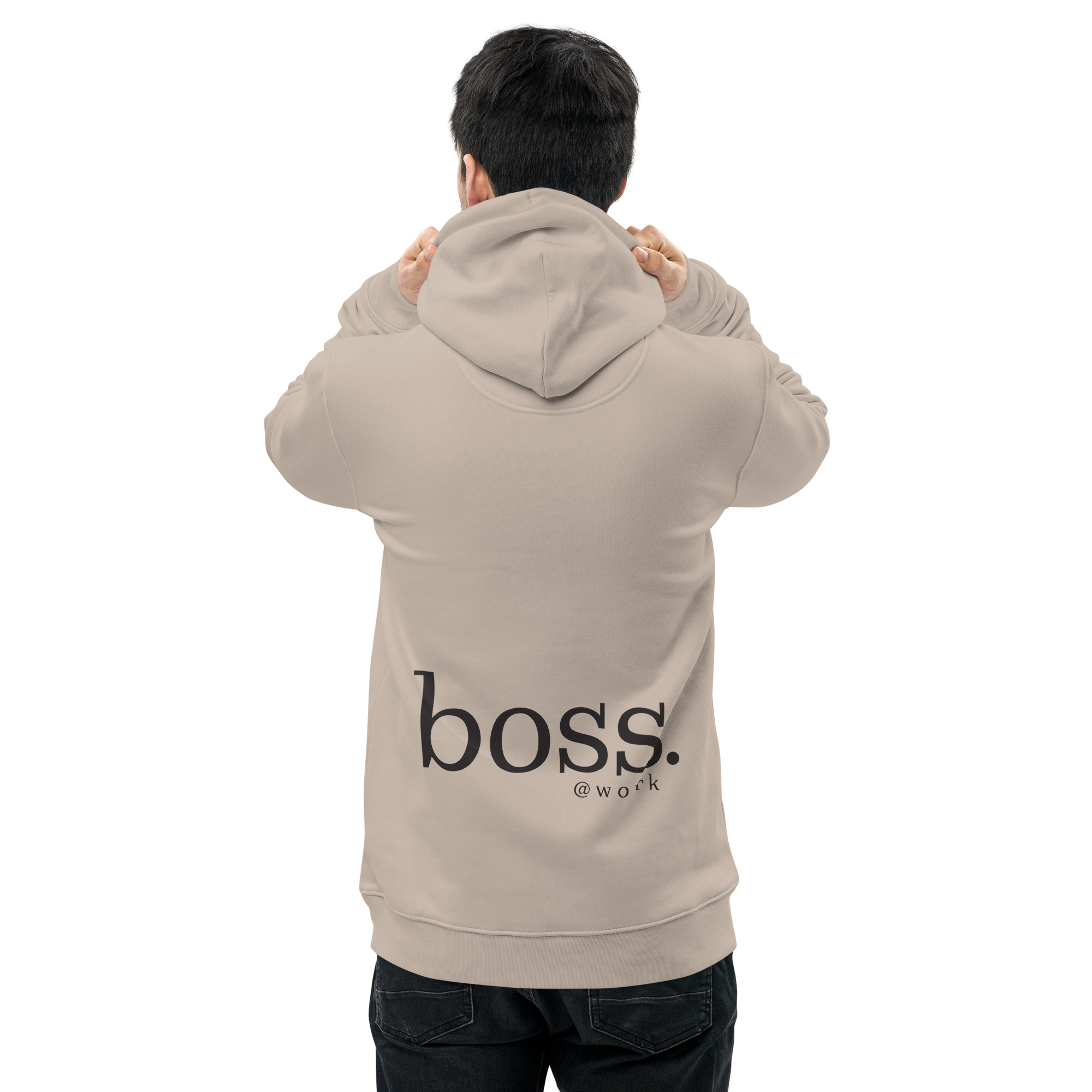 „Boss“ – Umweltfreundlicher Unisex-Kapuzenpullover