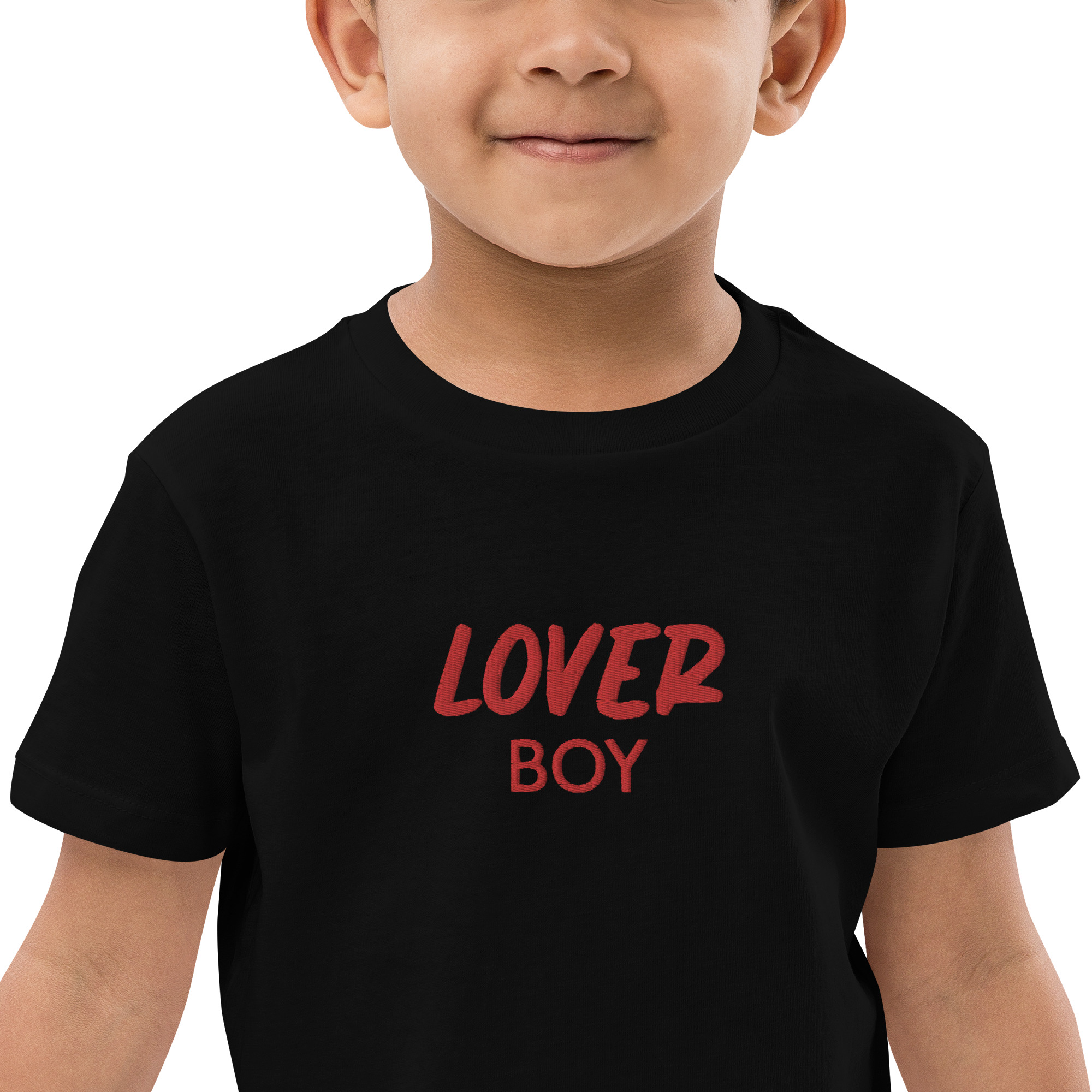 „Lover Boy“ – Bio-Baumwoll-T-Shirt für Kinder