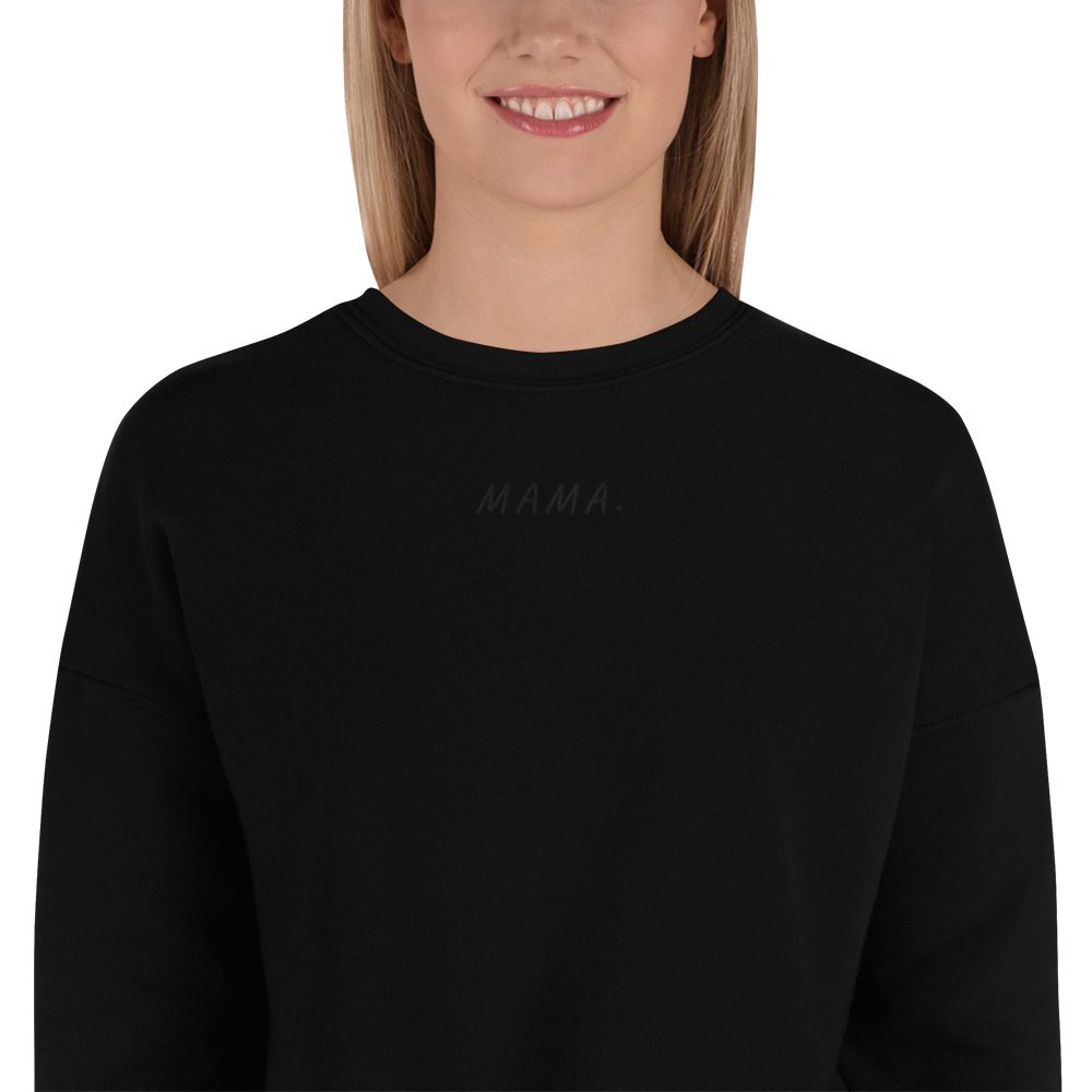 „Mama“ – Crop-Pullover