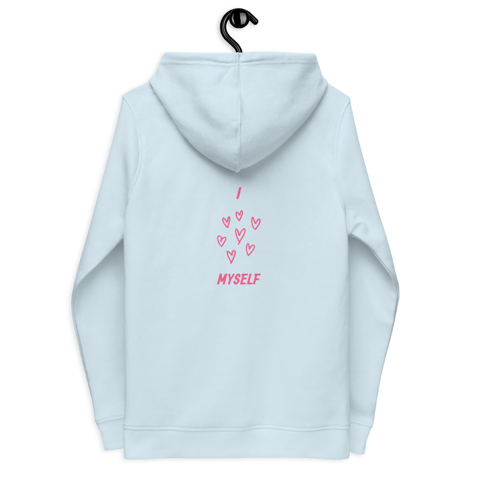 „Love“ – Enganliegender bio-hoodie für damen