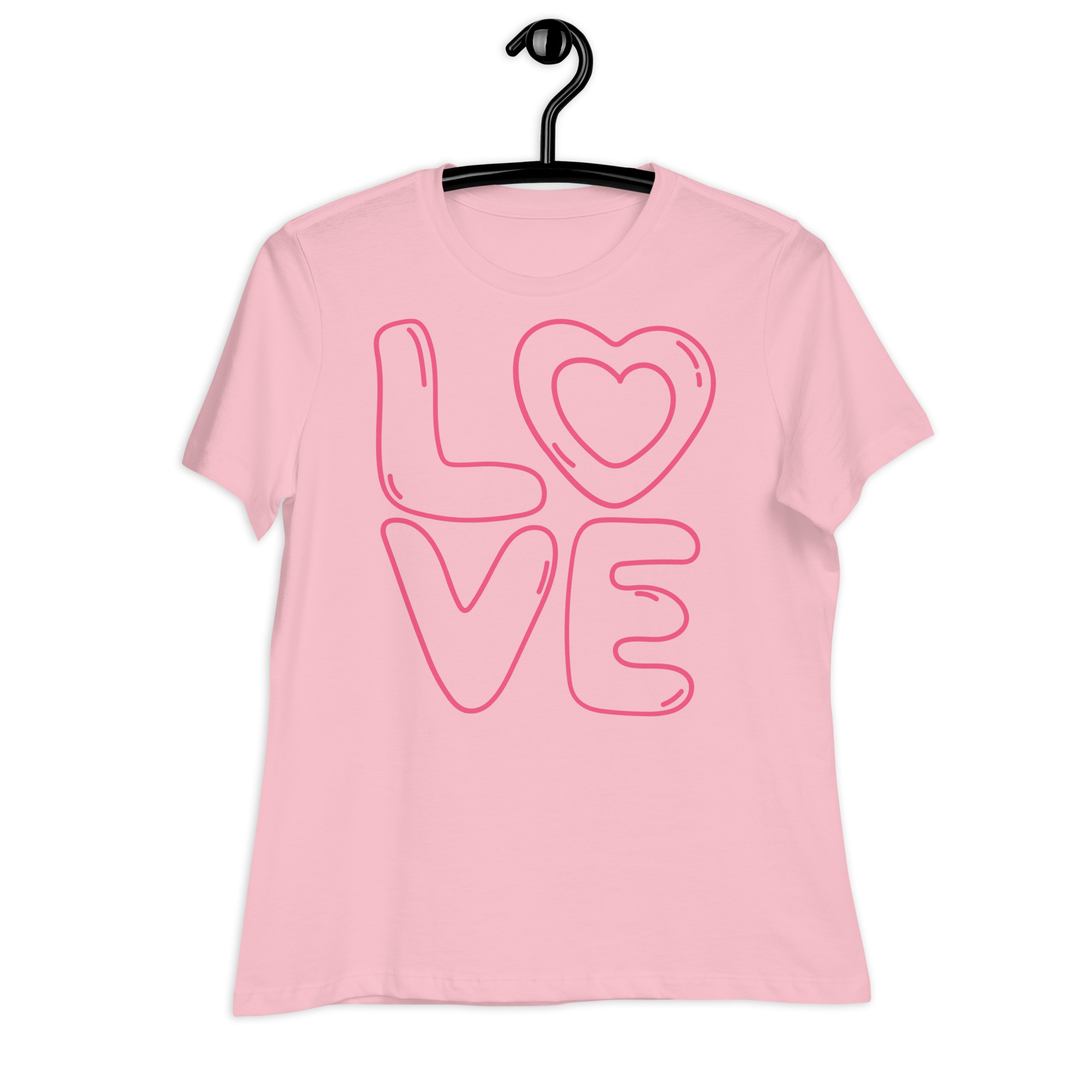 “Love” – Lockeres Damen-T-Shirt