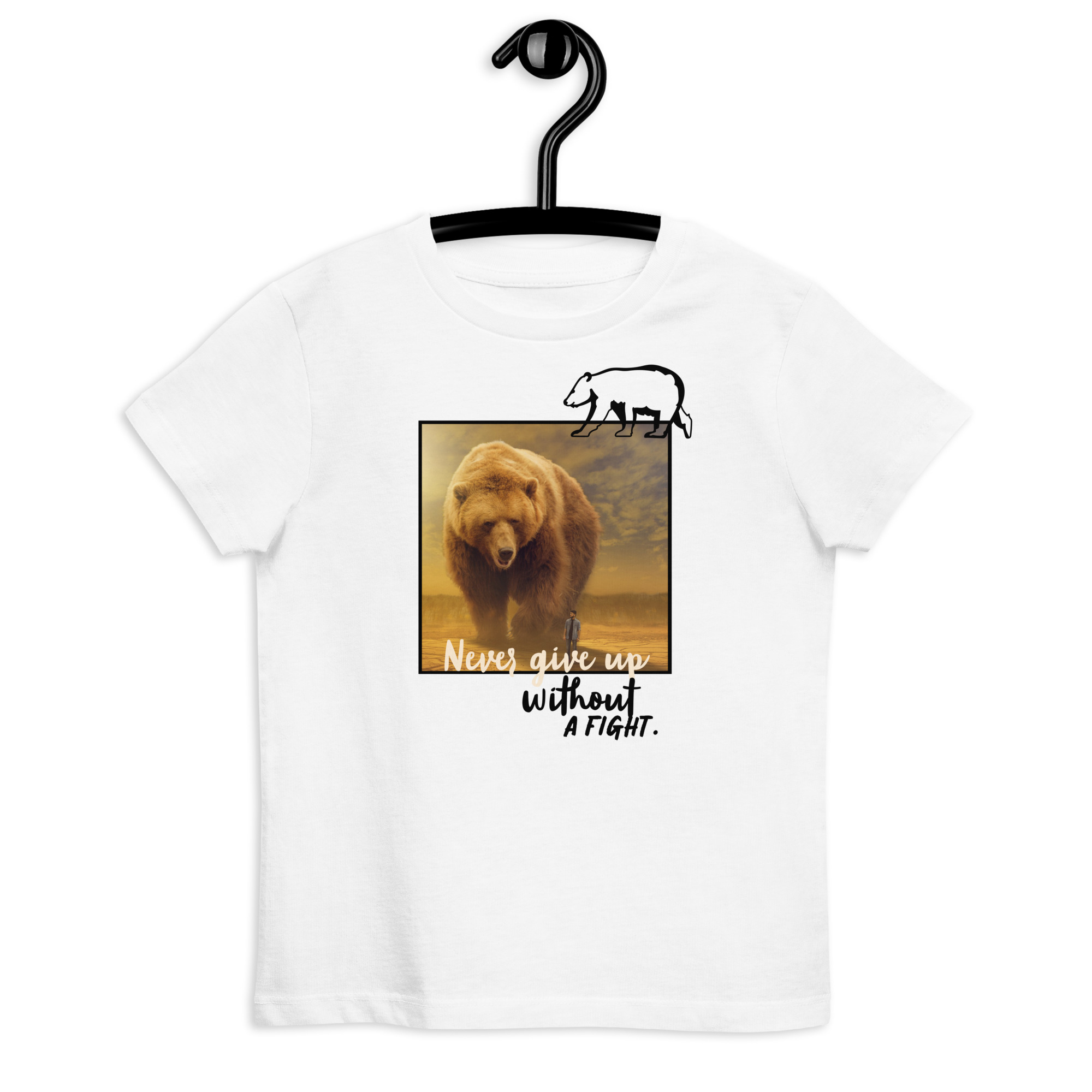„Bär“ – Bio-Baumwoll-T-Shirt für Kinder