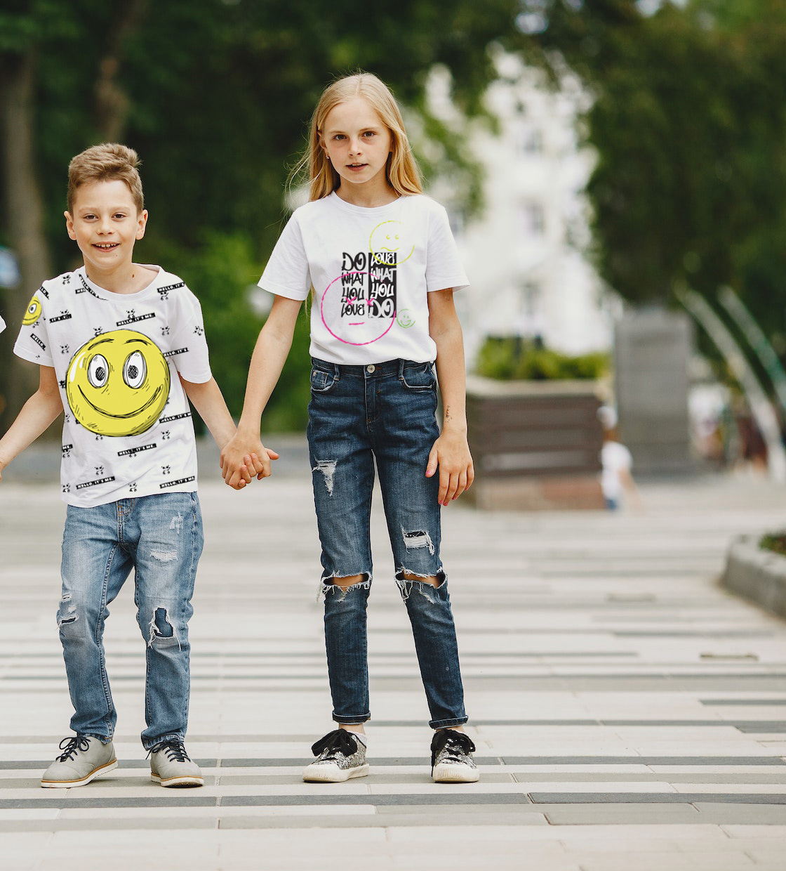 „Do what you love“ – Bio-Baumwoll-T-Shirt für Kinder