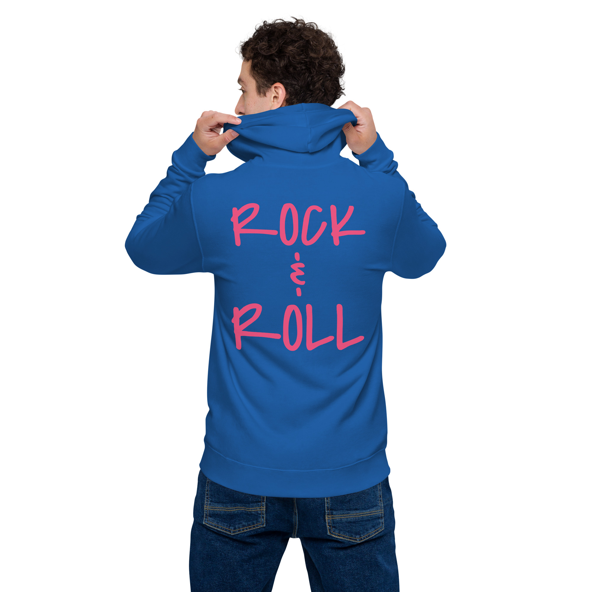 ROCK & ROLL – Unisex Standard Zip-Hoodie