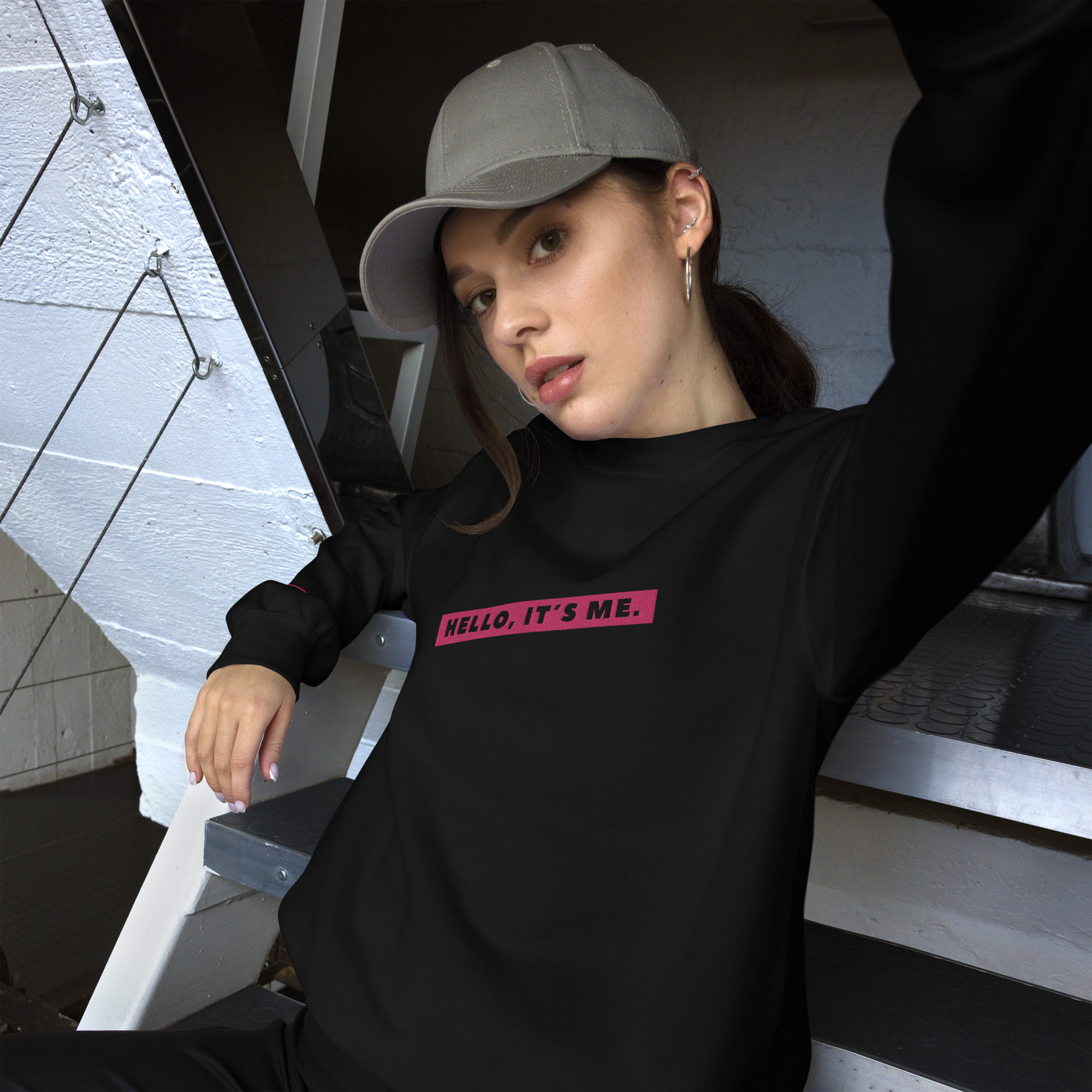 „Hello it´s me“ – Unisex-Pullover