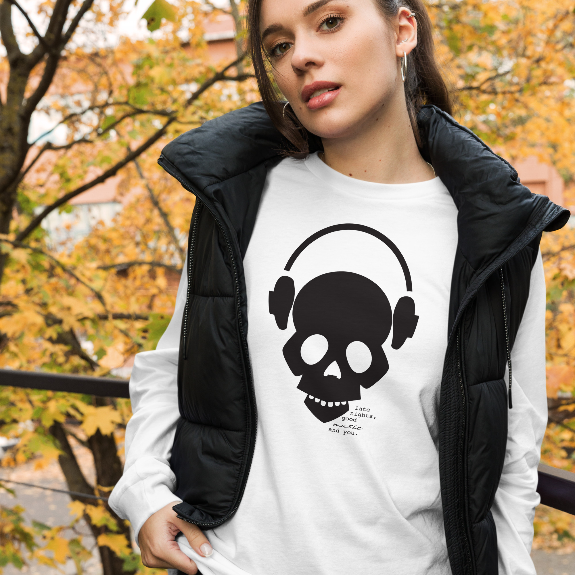 “Halloween” – Langärmeliges Unisex-T-Shirt